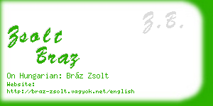 zsolt braz business card